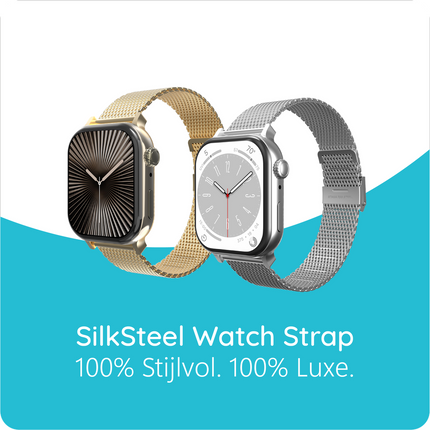 SilkSteel Strap - Apple Watch 40/41/42mm - Gold