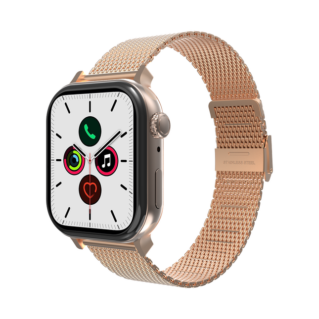 SilkSteel Strap - Apple Watch 40/41/42mm - Rose Gold
