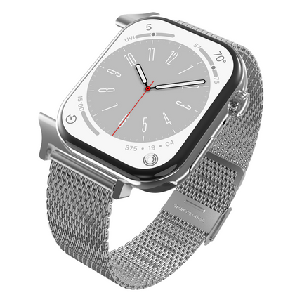 SilkSteel Strap - Apple Watch 40/41/42mm - Silver