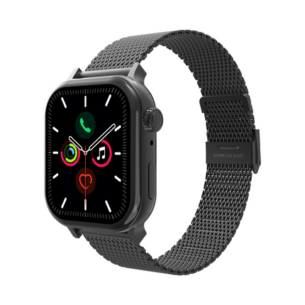 SilkSteel Strap - Apple Watch 40/41/42mm - Black