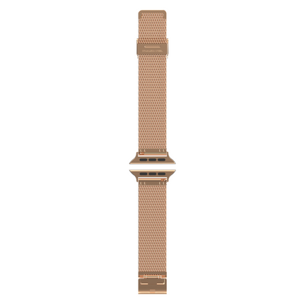SilkSteel Strap - Apple Watch 44/45/46/49mm - Rose Gold