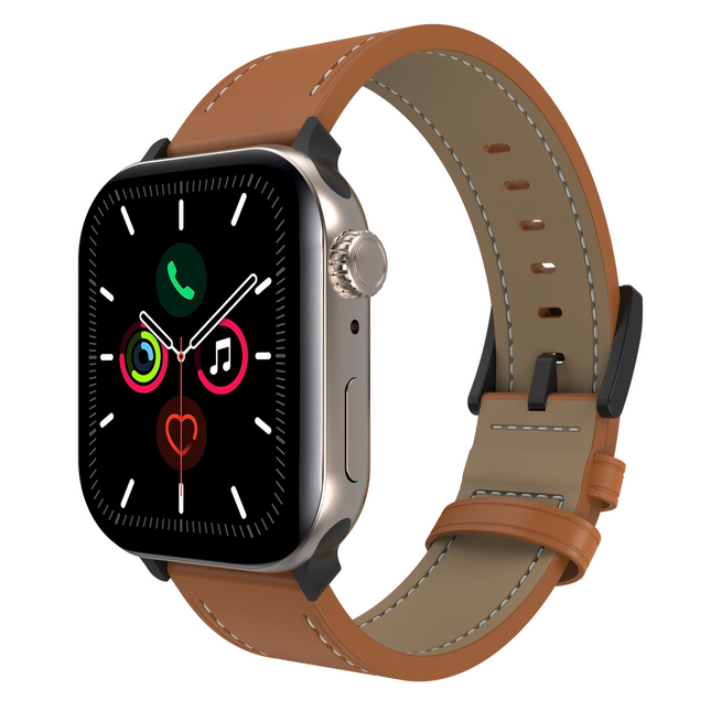 Timeless Leather Strap - Apple Watch 40/41/42mm - Brown