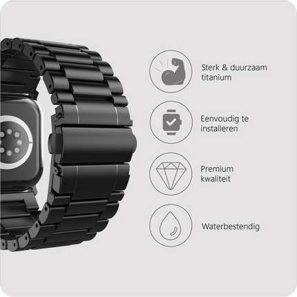 Titan Strap - Apple Watch 40/41/42mm - Black