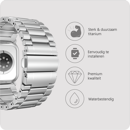 Titan Strap - Apple Watch 44/45/46/49mm - Titanium