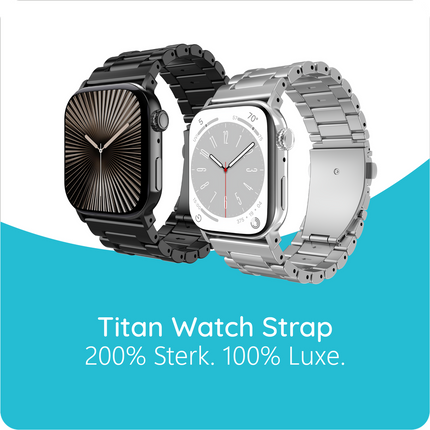 Titan Strap - Apple Watch 44/45/46/49mm - Black