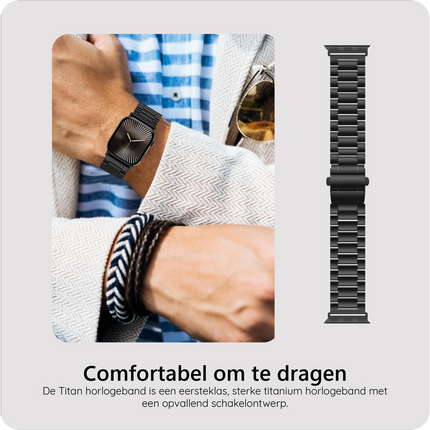 Titan Strap - Apple Watch 44/45/46/49mm - Black