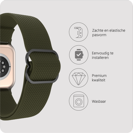 Urban Textura Strap - Apple Watch 40/41/42mm - Green