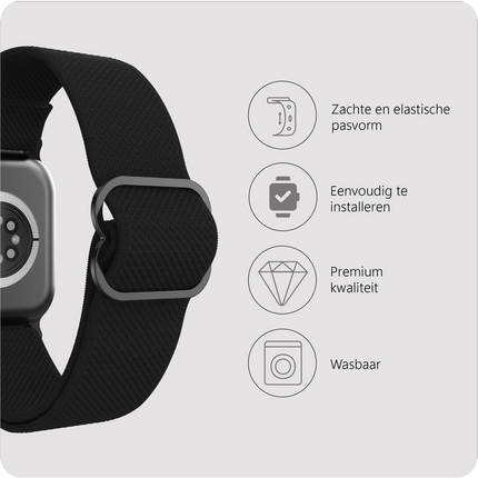 Urban Textura Strap - Apple Watch 40/41/42mm - Black