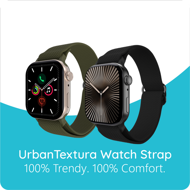 Urban Textura Strap - Apple Watch 44/45/46/49mm - Green