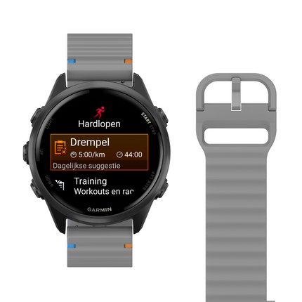 ActiveFlex Strap - Garmin Forerunner 55 / 165 / 570 (42mm) - Grey