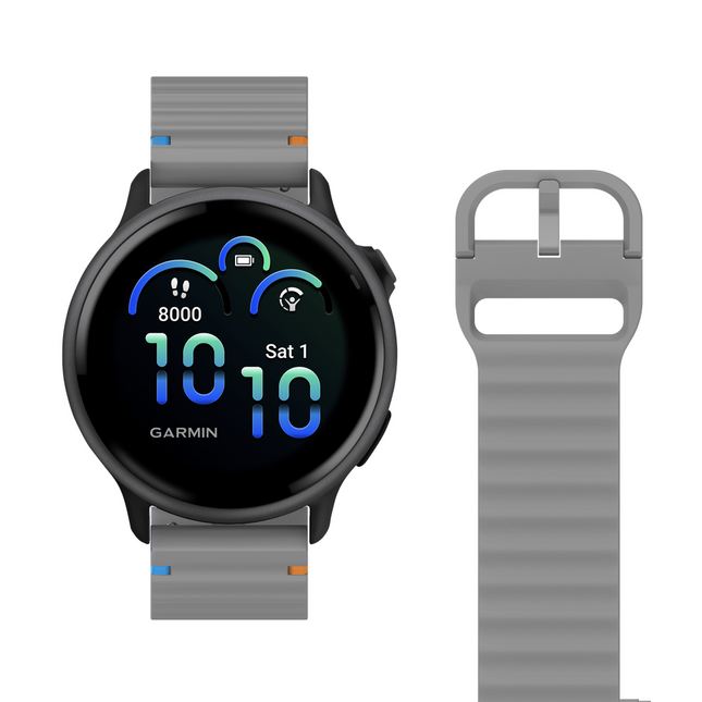 ActiveFlex Strap - Garmin Vivoactive 6 / 5 - Grey