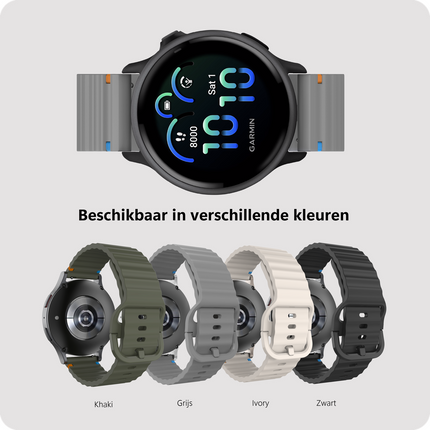 ActiveFlex Strap - Garmin Vivoactive 6 / 5 - Grey