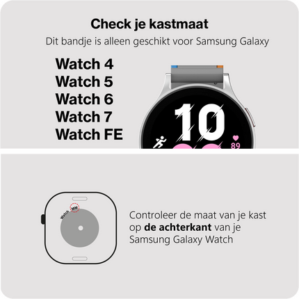 ActiveFlex Strap  - Galaxy Watch 20mm - Grey