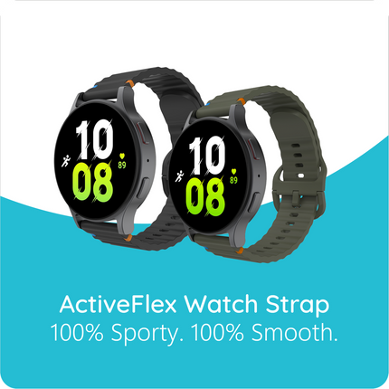 ActiveFlex Strap  - Galaxy Watch 20mm - Black