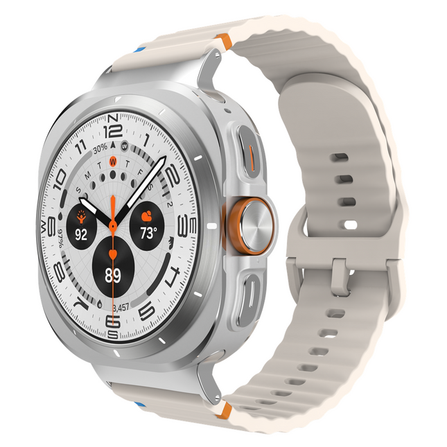 ActiveFlex Strap  - Galaxy Watch Ultra2 / Ultra (2024 / 2025) - Ivory