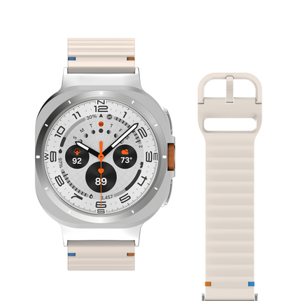 ActiveFlex Strap  - Galaxy Watch Ultra2 / Ultra (2024 / 2025) - Ivory