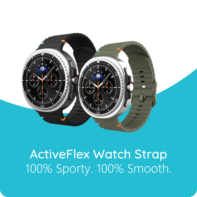 ActiveFlex Strap  - Galaxy Watch9 / Watch8 / Watch8 Classic - Black