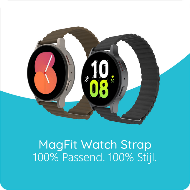 Magfit Strap - Galaxy Watch 20mm - Coffee