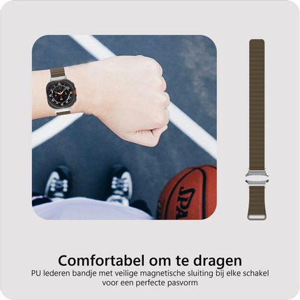 Magfit Strap - Galaxy Watch Ultra2 / Ultra (2024 / 2025) - Coffee