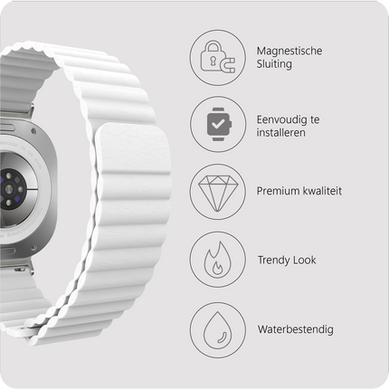 Magfit Strap - Galaxy Watch Ultra2 / Ultra (2024 / 2025) - Ivory