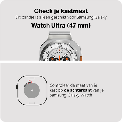 Magfit Strap - Galaxy Watch Ultra2 / Ultra (2024 / 2025) - Ivory