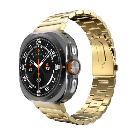 PrimeSteel Strap - Galaxy Watch Ultra2 / Ultra (2024 / 2025) - Gold