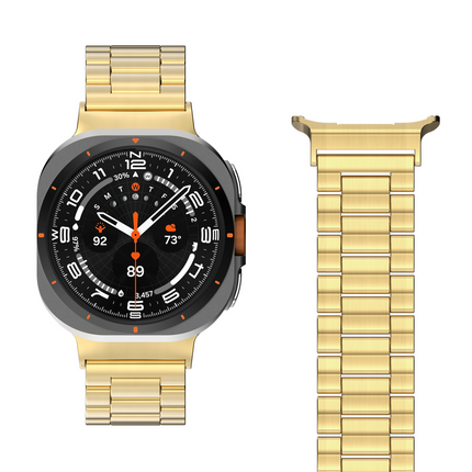 PrimeSteel Strap - Galaxy Watch Ultra2 / Ultra (2024 / 2025) - Gold