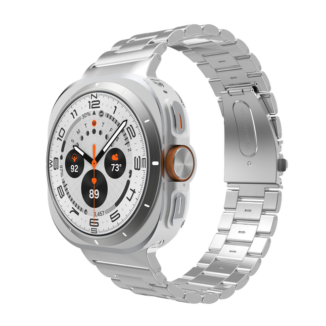 PrimeSteel Strap - Galaxy Watch Ultra2 / Ultra (2024 / 2025) - Silver