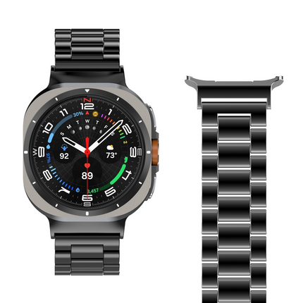PrimeSteel Strap - Galaxy Watch Ultra2 / Ultra (2024 / 2025) - Black