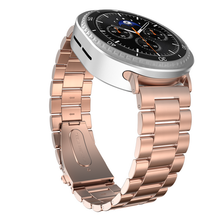 PrimeSteel Strap - Galaxy Watch9 / Watch8 / Watch8 Classic - Rose Gold