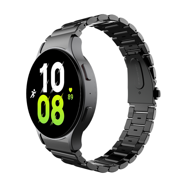 PrimeSteel Strap - Galaxy Watch 20mm - Black