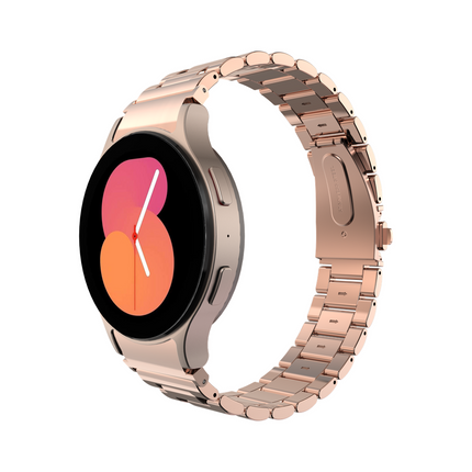 PrimeSteel Strap - Galaxy Watch 20mm - Rose Gold