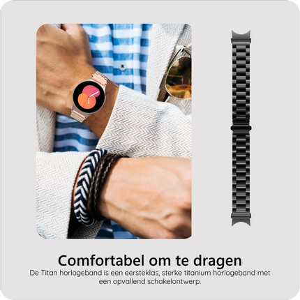 PrimeSteel Strap - Galaxy Watch 20mm - Black