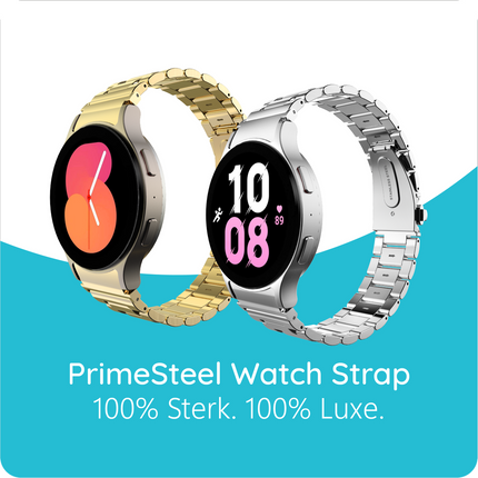 PrimeSteel Strap - Galaxy Watch 20mm - Gold