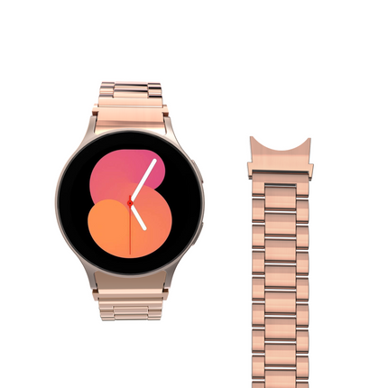 PrimeSteel Strap - Galaxy Watch 20mm - Rose Gold