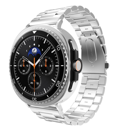 PrimeSteel Strap - Galaxy Watch9 / Watch8 / Watch8 Classic - Silver