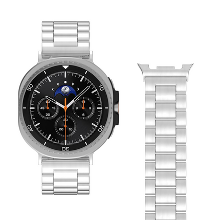 PrimeSteel Strap - Galaxy Watch9 / Watch8 / Watch8 Classic - Silver