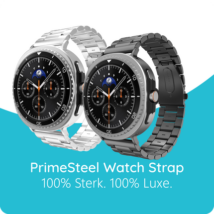 PrimeSteel Strap - Galaxy Watch9 / Watch8 / Watch8 Classic - Black