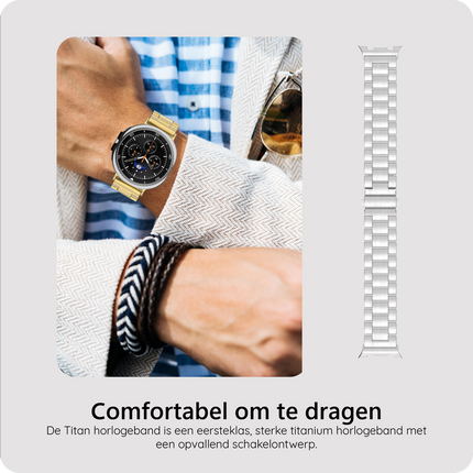PrimeSteel Strap - Galaxy Watch9 / Watch8 / Watch8 Classic - Black