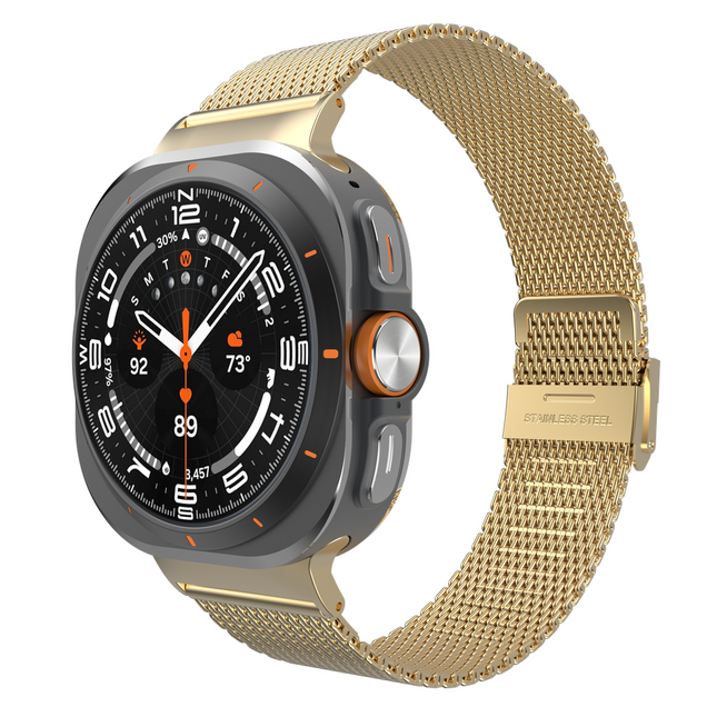 SilkSteel Strap - Galaxy Watch Ultra2 / Ultra (2024 / 2025) - Gold