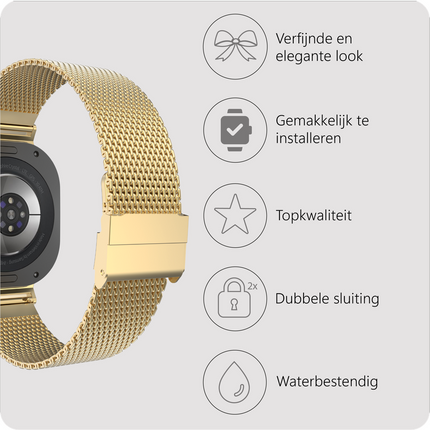 SilkSteel Strap - Galaxy Watch Ultra2 / Ultra (2024 / 2025) - Gold