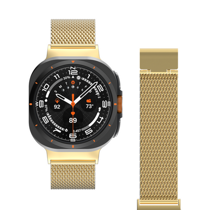 SilkSteel Strap - Galaxy Watch Ultra2 / Ultra (2024 / 2025) - Gold