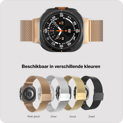 SilkSteel Strap - Galaxy Watch Ultra2 / Ultra (2024 / 2025) - Rose Gold