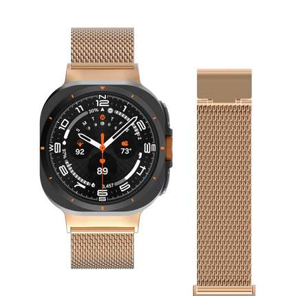 SilkSteel Strap - Galaxy Watch Ultra2 / Ultra (2024 / 2025) - Rose Gold