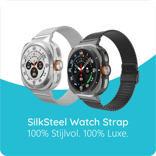 SilkSteel Strap - Galaxy Watch Ultra2 / Ultra (2024 / 2025) - Silver