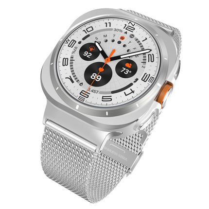 SilkSteel Strap - Galaxy Watch Ultra2 / Ultra (2024 / 2025) - Silver