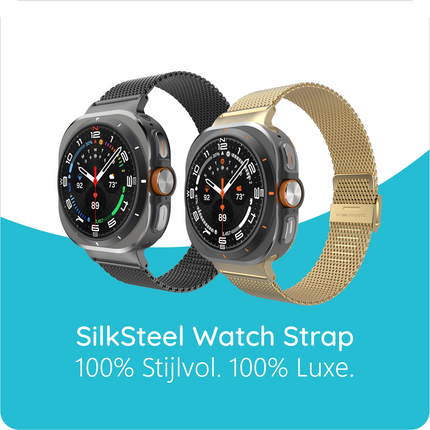 SilkSteel Strap - Galaxy Watch Ultra2 / Ultra (2024 / 2025) - Black