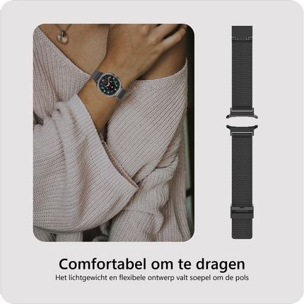 SilkSteel Strap - Galaxy Watch Ultra2 / Ultra (2024 / 2025) - Black