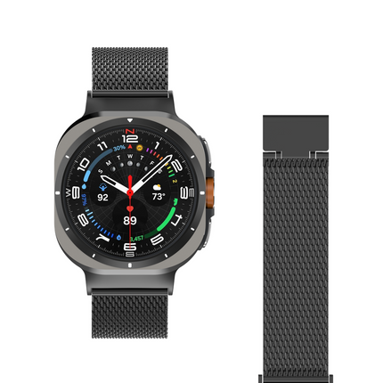 SilkSteel Strap - Galaxy Watch Ultra2 / Ultra (2024 / 2025) - Black