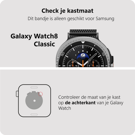 SilkSteel Strap - Galaxy Watch9 / Watch8 / Watch8 Classic - Gold